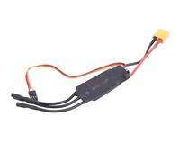 Ausla Componenti Elettronici ESC Senza Spazzole 40A Regolatore di velocità RC 3A 5V BEC da 2 a 4S Calibrazione Acceleratore Taglio di Bassa Tensione per RC Drone Aereo Elicottero FPV