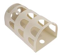 Ausla Contenitore per Sacchetti della Spazzatura da Dispenser per Sacchetti a Parete in PP 12,3 X 10 X 20 Cm Supporto da Appendere con Installazione Semplice Design Salvaspazio per Bagno Camera da