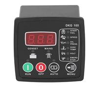 Ausla Controller Generatore, unità di Controllo Generatore ABS Modulo Guasto Rete Automatica Programmabile 277 V CA, Monitoraggio Trifase, Timer Regolabili, per Controllo Gruppo Elettrogeno