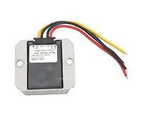 Ausla Convertitore Boost di Tensione Convertitore Boost in Alluminio Pressofuso DC 12V a 19V 5A 95W IP67 Impermeabile Efficienza del 96% per Barra Luminosa a LED per Veicoli Attrezzature di