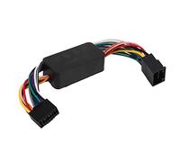 Ausla Convertitore da 24 V a 12 V, Modulo di Riduzione della Tensione in ABS Impermeabile, Alimentatore Altamente Efficiente per Camion e Audio per Auto