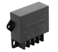 Ausla Convertitore Elettrico per Auto, Materiale ABS, Converte l'alimentazione da 24 V a 12 V, Adatto per Veicoli e Attrezzature