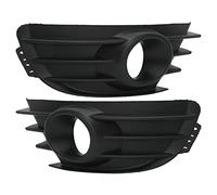 Ausla Coperchio di Griglia Leggera di Nebbia, 1 Coppia di Rivestimento per Fendinebbia Nera per Paraurti Anteriore Sostituzione del Rivestimento per C4 2004-2008