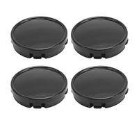 Ausla Coprimozzo per Centro Ruota, 4 Pezzi, 65mm, Tappi per Centro Ruota 2,56 Pollici di Ricambio per S60 XC60 XC40 XC90 V40 V60 V60 S80 (BLACK)
