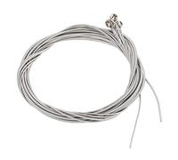 Ausla Corde per Basso Elettrico in Acciaio da 4 Pezzi, Set di Corde Sostitutive per Basso Elettrico a 4 per Musicisti, Materiale in Acciaio Premium per un Suono Ricco e una Facile suonabilità,