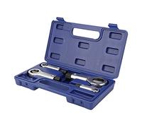 Ausla Cracker Spaccadadi in Metallo 4 Pezzi, Kit di Rimozione Dadi Custodia Portatile Facile Usare per Tagliare Dadi Danneggiati, Strumenti di Lunga Durata per Rimuovere Rotti, Rimozione di