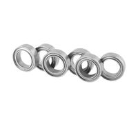 Ausla Cuscinetti a Sfere in Acciaio Inossidabile MR85ZZ da 10 Pezzi, Micro Cuscinetti Ad Alta stabilità 5x8x2,5 Mm per Macchine Utensili e Motori