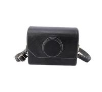 Ausla Custodia per Fotocamera a Tracolla, Borsa a Tracolla Regolabile in Pelle PU Premium con Divisori Imbottiti Rimovibili per i Viaggi DSLR da Donna