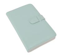 Ausla Custodia per Fotocamera in Pelle PU, Cinturino Regolabile, Kit Fotografico Completo, Adatta Ai Mini 12 Utenti, Include Album Fotografici e Accessori (Verde menta)