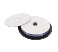 Ausla Disco DVD R Vuoto Registrabile, Dischi Multimediali Ad Alta capacità da 4,7 GB con velocità 16X per l'archiviazione di Musica e Video, Compatibile con la Maggior Parte delle unità (10PCS)