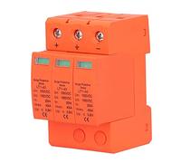 Ausla Dispositivo di Protezione da Sovratensione, Dispositivo di Protezione da Sovratensione Fotovoltaica 3P DC1000V con Modulo Plug-in, Corrente di Scarica 40kA, Scaricatore Visivo per Montaggio su