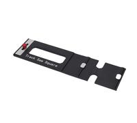 Ausla Guide Quadrate della se ga della Pista, Lega di Alluminio, Piastra di Posizione Dell'angolo Destro per Binario della se ga Circolare 34x9 Cm/13.4x3.5in