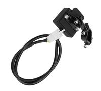 Ausla Interruttore di Comando del Verricello per Manubrio, Interruttore a Bilanciere per Verricello in Acciaio ABS da 12 V, Kit di Cablaggio da 0,5 M, Adatto a Verricelli da 1500 a 5000 Libbre per
