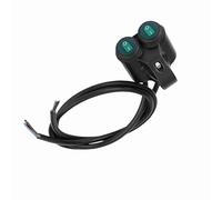 Ausla Interruttore ON OFF Universale per Moto da 22 Mm e Interruttore Fari con Doppi Comandi per Clacson e Fendinebbia, Ideale per Montaggio su Manubrio 7/8 (Digitare un)