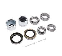 Ausla Kit Cuscinetti per Rimorchio, Acciaio Cromato, L68149 L68111 per Assali da 1-3/8" a 1-/16", Soluzione di Riparazione Completa per Rimorchi da 3500 Libbre