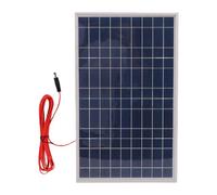 Ausla Kit di Pannelli Solari da 80 W, 2 Pannelli Solari Monocristallini da 40 W con Regolatore di Carica da 60 A per Telefono, Barca, Fattoria, Tetto, Casa, Fuori Rete