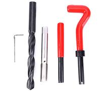 Ausla Kit di Riparazione Filettatura M12x1,5 17 Pezzi per Riparazione di Fori Filettati Ad Alta Resistenza, Lunghezza Manicotto Filettato in Acciaio Inossidabile: 2D, con Scatola e