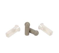 Ausla Kit di Riparazione Visiera Parasole 2 Set Kit Boccole Punta Accessori Auto Sostituzione per 1967-1969 1964-1972 Materiale ABS Premium Facile Installare