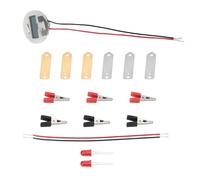 Ausla Kit di Scienze dell'energia Bio, Apprendimento Divertente, Creare elettricità, Ideale per Esperimenti Scientifici con Frutta Diversa, 0 e Giocattoli Sicuri e Educativi Facili da Usare