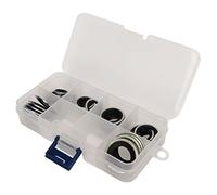 Ausla Kit Guarnizioni Compressore AC, O e Guarnizione Universali, Leggero Portatile per Auto, Set Guarnizioni Compressore AC, Kit, Set