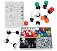 Ausla Kit Modello Molecolare per Chimica Organica e Inorganica, 240 Pezzi, Set Didattico