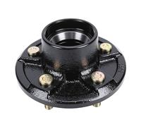 Ausla Kit Rimorchio da 2 Set da 3500 Libbre, Tenditore Circolare con Bulloni a 5 Fori da 4,5 Pollici L44649 L68149 Cuscinetto per ASSE Conico da 1-1/16 Pollici a -3/8 84