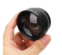 Ausla Lente d'ingrandimento in Lega di Alluminio 2X da 52 Mm, Alta Definizione per Obiettivi e Accessori per Fotocamere da 52 Mm