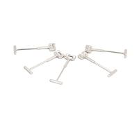 Ausla Livellatore con Perni a T, Perni a T Livellatori per Piastrelle in Acciaio Inossidabile, Strumenti di Costruzione Durevoli 100 Pezzi per Pavimenti e Pareti