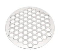 Ausla Maker di Gnocchi Russo, 61 Buchi, Lega di Alluminio, Strumento di Creazione di Pelmeni Safe Lavastoviglie 33,5 Cm / 13.2in