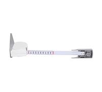 Ausla Metric Stadiometer 2.2m, Wall Mounted Height Measuring Device for Clinics, Medical Practices, Gyms and Home Use