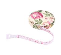 Ausla Metro a Nastro Sartoriale Retrattile, 150 cm, Doppio Lato, per Misurazioni Corporee, Bianco