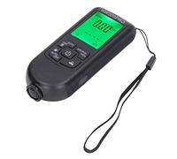 Ausla Misuratore di Spessore della Vernice, Tester Digitale per Materiali di Rivestimento, Risoluzione Ultra Accurata di 1 µm per Applicazioni Automobilistiche e Industriali (BLACK)