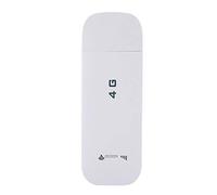 Ausla Modem WiFi USB 4G LTE, Hotspot Wi-Fi da Viaggio, Router Wireless 150 Mbps, Supporto 10 Utenti, Collega e Usa, Bianco