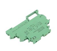 Ausla Modulo relè a Stato Solido, Convertitore di Segnale DC NPN PNP con Contatti AgSnO2, 2A 15kHz LED Giallo Connessione a Vite, per Inverter Sensore PLC Conversione Livello IO LRI 24TR INV
