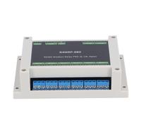 Ausla Modulo relè Industriale, Modulo relè ABS a 8 con 485 Modbus RTU, Isolamento Optoaccoppiatore, Montaggio su Guida DIN, Indirizzamento da 1 a 255 per Controllo 'automazione Industriale