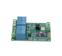 Ausla Modulo relè PCB Scheda relè Bluetooth Gamma 2 10M con Indicatori di Stato e Microcontrollore a 8 Bit per Utenti di Apparecchiature Elettroniche di Controllo Remoto APP (DC5V)