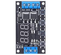Ausla Modulo Ritardo Interruttore Temporizzatore Digitale Scheda Relè PCB DC 5V a 30V 5A Uscita Display LED Modalità Sleep Protezione Connessione Inversa per Apparecchiature di Controllo Industriale