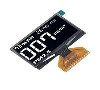 Ausla Modulo Schermo Display da 2,42 Pollici, Modulo Display SSD1309, Schermo con Diodi a Emissione di Luce Organici Liquidi, Risoluzione 128x64, Autoluminoso, Tipo di Saldatura per Elettronica