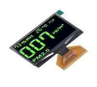 Ausla Modulo Schermo Display da 2,42 Pollici, Modulo Display SSD1309, Schermo con Diodi a Emissione di Luce Organici Liquidi, Risoluzione 128x64, Autoluminoso, Tipo di Saldatura per Elettronica