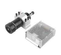 Ausla Motore Mandrino Raffreddato Ad Aria, 500 W Ad Alta velocità con Protezione da Sovracorrente per Incisione Fai da Te e Intaglio di PCB 12000 Giri/min