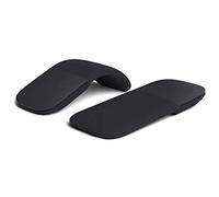 Ausla Mouse Touch Ergonomico Pieghevole Mouse PC Silenzioso Ultra Sottile, Portata Wireless 2,4 GHz 10 M, per Computer Notebook (BLACK)