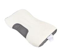 Ausla Nucleo del Cuscino in Memory Foam, Cuscino Ergonomico di Supporto per il Collo in Tessuto a Maglia, Design con Partizione Indipendente Traspirante per Chi Dorme Sul Lato Posteriore dello (2PCS)