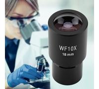 Ausla Oculare Grandangolare 10X, Lente Ad Alta Chiarezza per Microscopi Biologici, Design Ergonomico, Perfetto per la Ricerca Nelle Scienze della Vita