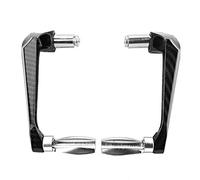 Ausla Paraleve Moto, para Leve Moto, 7/8 Pollici 22mm Protezione Manubrio Moto Universale, Protezione Freno Moto in Lega di Alluminio per Motocicli, Auto Elettriche, Mountain Bike(d'Argento)
