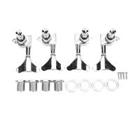 Ausla Peg di Sintonizzazione della Chitarra, 4 Pezzi, 2L+2R, Acciaio in Lega D'argento, con Hardware di Montaggio