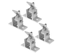 Ausla Piede della Staffa di Montaggio per Pannelli Solari, 4 Set Supporti PV in Lega di Alluminio Antiruggine con Alta Resistenza Meccanica e Facile Installazione per Solare a