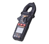 Ausla Pinza Amperometrica, Tester di Corrente CA/CC Multimetro True RMS con NCV Rilevamento di Tensione Senza Contatto, Misurazione di capacità Resistenza Temperatura 6000 Conteggi