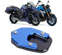 Ausla Poggiapiedi per Moto Estensione del Cavalletto Laterale Base Ingrandita Piastra CNC in Lega di Alluminio 6063 per 950 GT KATANA 2019-2025 (BLUE)