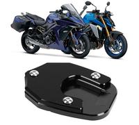 Ausla Poggiapiedi per Moto Estensione del Cavalletto Laterale Base Ingrandita Piastra CNC in Lega di Alluminio 6063 per 950 GT KATANA 2019-2025 (BLACK)