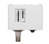 Ausla Pressostato del Compressore d'Aria, Materiale ABS, Regolatore di Pressione Differenziale Regolabile, Pressostato Pneumatico SPDT per Applicazioni con Aria e Liquidi